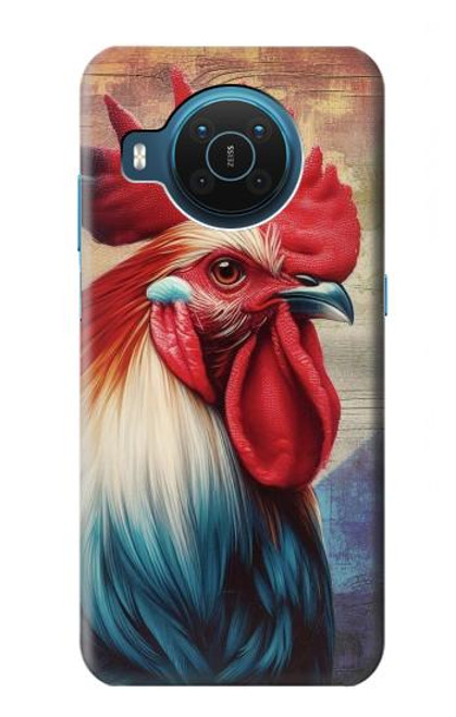 S3987 Coq français Etui Coque Housse pour Nokia X20