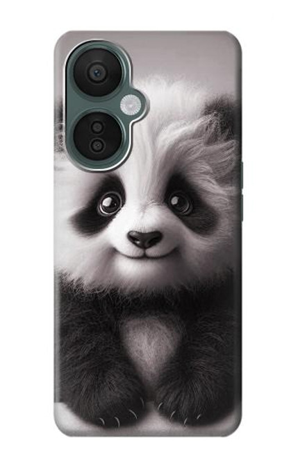 S3978 Bébé panda mignon Etui Coque Housse pour OnePlus Nord CE 3 Lite, Nord N30 5G