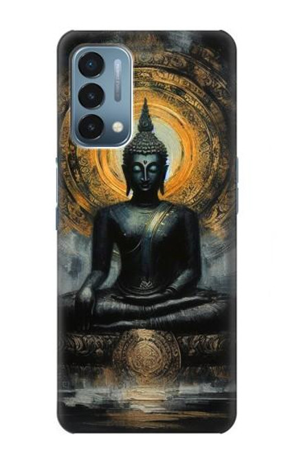 S3968 Bouddha noir Etui Coque Housse pour OnePlus Nord N200 5G