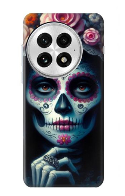 S3990 Crâne de fille, steampunk gothique Etui Coque Housse pour OnePlus 13