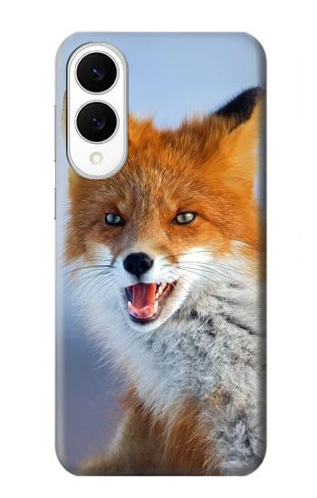 S0417 Renard Etui Coque Housse pour Samsung Galaxy S25 Edge