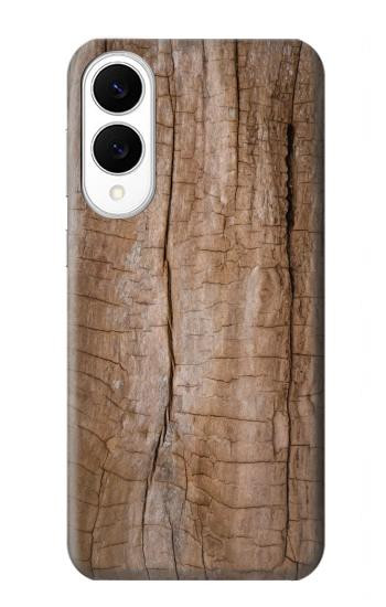 S0599 Bois imprimé graphique Etui Coque Housse pour Samsung Galaxy S25 Edge