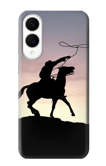 S0773 Cow-boy Etui Coque Housse pour Samsung Galaxy S25 Edge