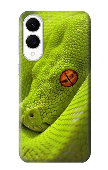 S0785 Serpent vert Etui Coque Housse pour Samsung Galaxy S25 Edge