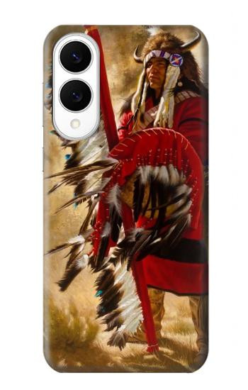 S0817 indien rouge Etui Coque Housse pour Samsung Galaxy S25 Edge