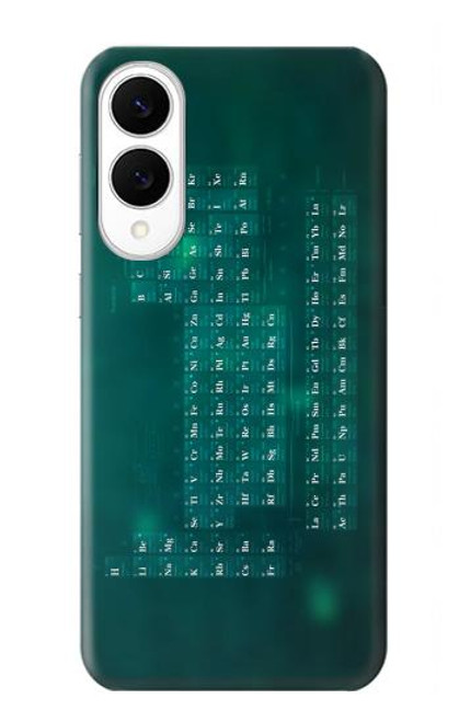 S0846 Chimie Tableau périodique Etui Coque Housse pour Samsung Galaxy S25 Edge