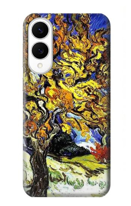 S0902 Mûrier Van Gogh Etui Coque Housse pour Samsung Galaxy S25 Edge