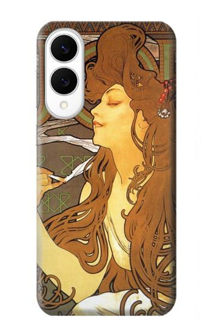 S0969 Alphonse Mucha Job Etui Coque Housse pour Samsung Galaxy S25 Edge