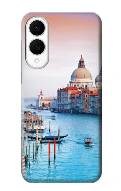 S0982 Beauté de Venise Italie Etui Coque Housse pour Samsung Galaxy S25 Edge