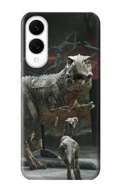 S1288 Dinosaur T Rex Etui Coque Housse pour Samsung Galaxy S25 Edge