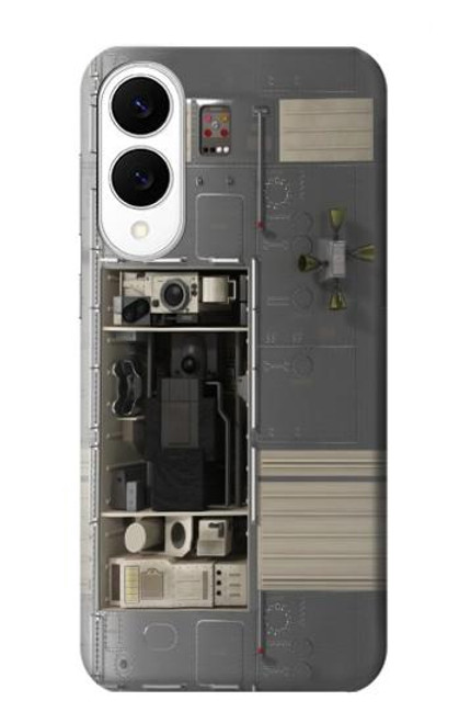 S2814 Vaisseau spatial Apollo Etui Coque Housse pour Samsung Galaxy S25 Edge