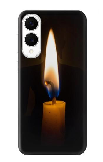 S3530 Bouddha bougie allumée Etui Coque Housse pour Samsung Galaxy S25 Edge