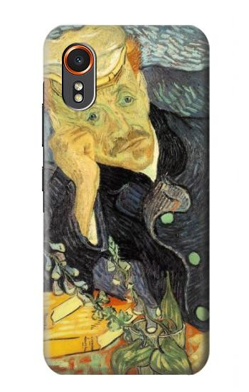 S0212 Van Gogh Portrait du Dr Gachet Etui Coque Housse pour Samsung Galaxy XCover7