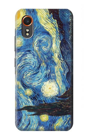 S0213 Van Gogh Starry Nights Etui Coque Housse pour Samsung Galaxy XCover7