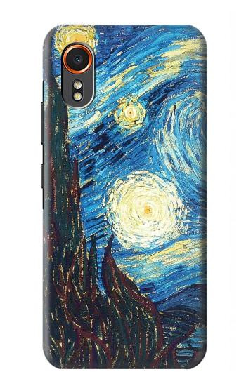 S0582 Van Gogh Starry Nights Etui Coque Housse pour Samsung Galaxy XCover7
