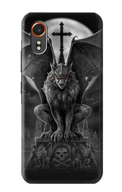 S0850 Gargouille diable démon Etui Coque Housse pour Samsung Galaxy XCover7
