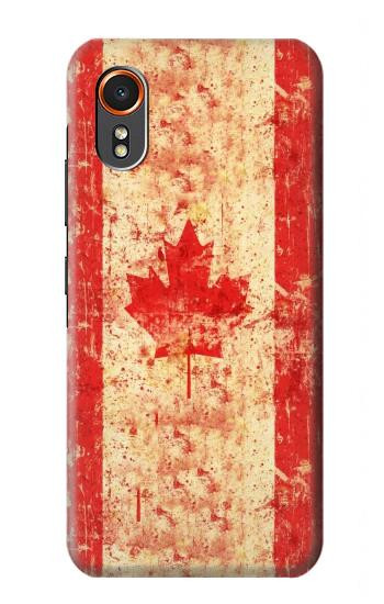 S1603 Drapeau du Canada Vieux Millésime Etui Coque Housse pour Samsung Galaxy XCover7