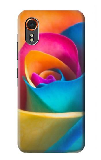 S1671 Arc en ciel coloré Rose Etui Coque Housse pour Samsung Galaxy XCover7