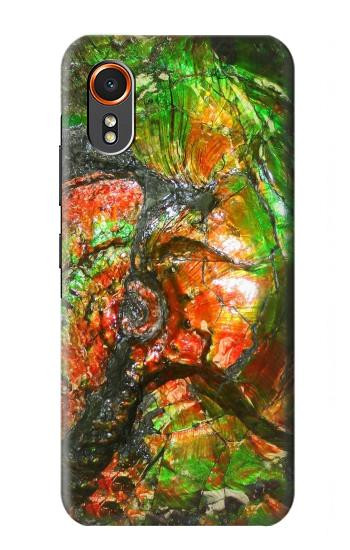 S2694 ammonite Fossile Etui Coque Housse pour Samsung Galaxy XCover7