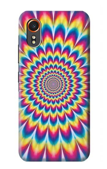 S3162 psychédélique coloré Etui Coque Housse pour Samsung Galaxy XCover7
