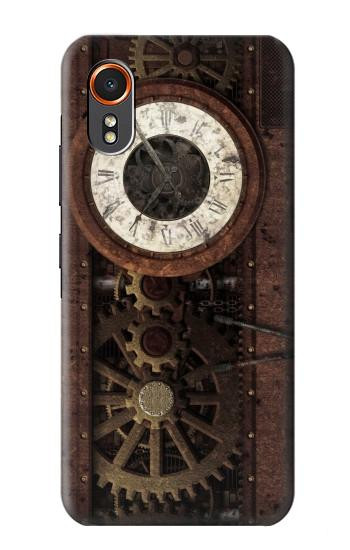 S3221 Gears steampunk Horloge Etui Coque Housse pour Samsung Galaxy XCover7