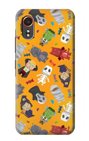 S3275 Mignon Halloween Motif Dessin animé Etui Coque Housse pour Samsung Galaxy XCover7
