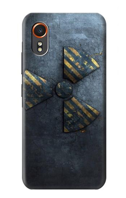 S3438 danger radioactif Etui Coque Housse pour Samsung Galaxy XCover7
