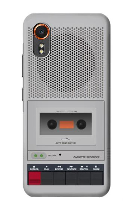 S3953 Graphique de lecteur de cassettes vintage Etui Coque Housse pour Samsung Galaxy XCover7