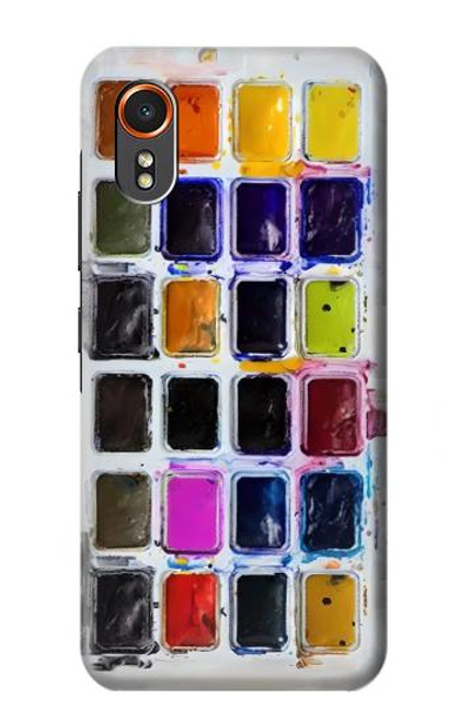 S3956 Graphique de boîte à palette aquarelle Etui Coque Housse pour Samsung Galaxy XCover7