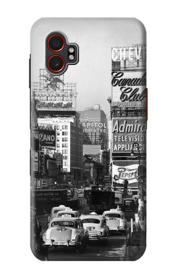 S0182 New York Vintage Etui Coque Housse pour Samsung Galaxy XCover7 Pro