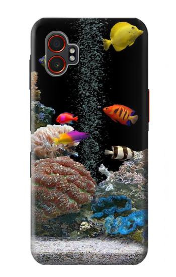S0226 L'aquarium Etui Coque Housse pour Samsung Galaxy XCover7 Pro