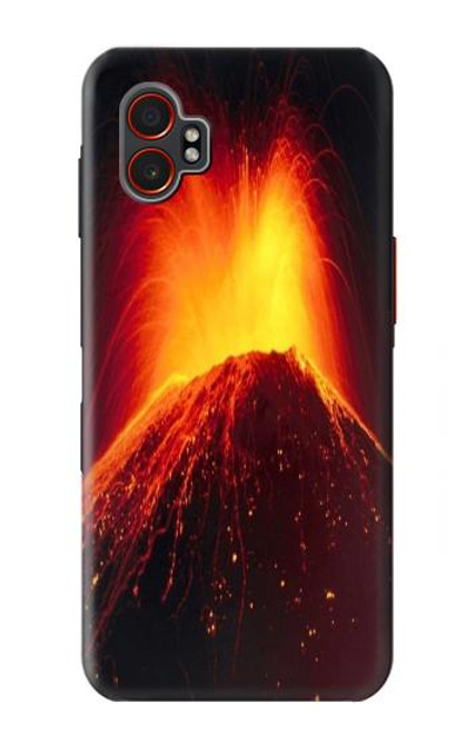 S0745 Volcan Lave Etui Coque Housse pour Samsung Galaxy XCover7 Pro