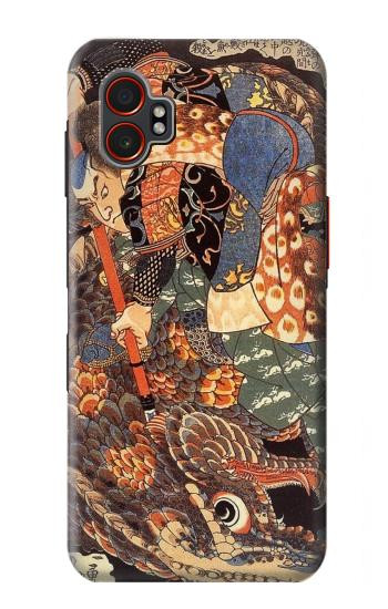S0914 Ronin Miyamoto Musashi Etui Coque Housse pour Samsung Galaxy XCover7 Pro