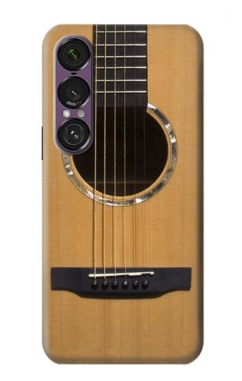 S0057 Guitare acoustique Etui Coque Housse pour Sony Xperia 1 VII