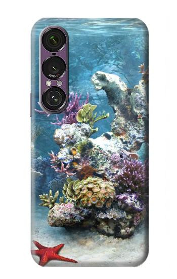 S0227 L'aquarium Etui Coque Housse pour Sony Xperia 1 VII
