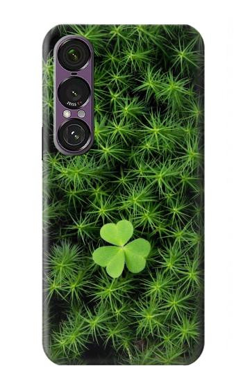 S0358 Feuille de trèfle Etui Coque Housse pour Sony Xperia 1 VII