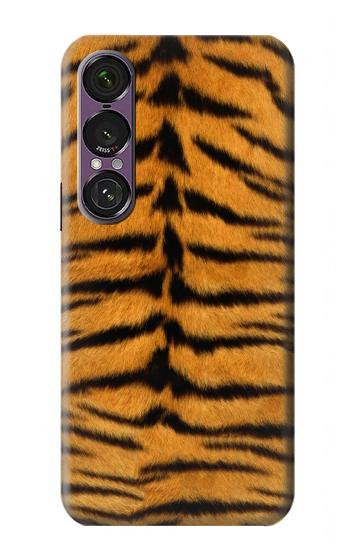 S0576 Tigre Peau Etui Coque Housse pour Sony Xperia 1 VII