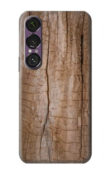 S0599 Bois imprimé graphique Etui Coque Housse pour Sony Xperia 1 VII