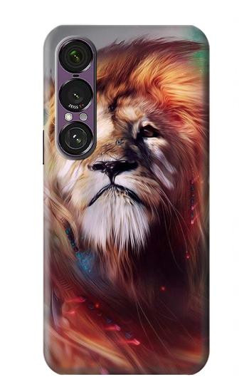 S0691 Peinture Leo Etui Coque Housse pour Sony Xperia 1 VII