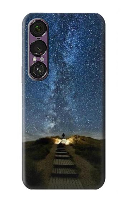S0734 Stairway to Heaven Islande Etui Coque Housse pour Sony Xperia 1 VII