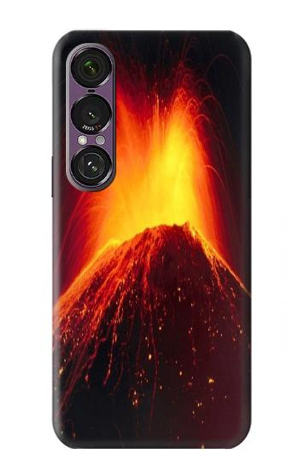 S0745 Volcan Lave Etui Coque Housse pour Sony Xperia 1 VII