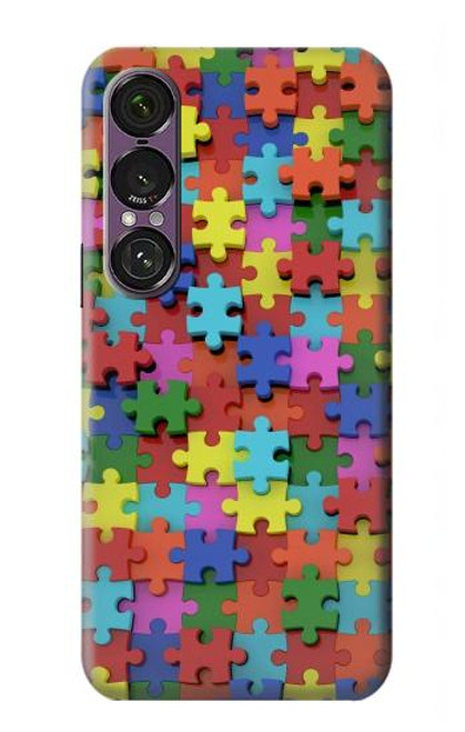 S0816 Puzzle Etui Coque Housse pour Sony Xperia 1 VII