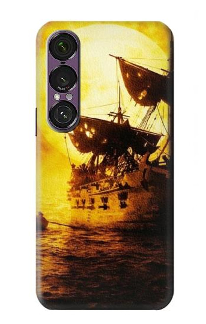 S0841 Pirates Perle noire Etui Coque Housse pour Sony Xperia 1 VII