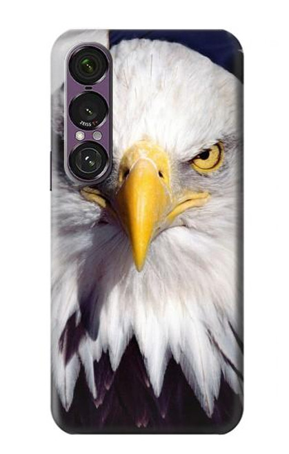 S0854 Aigle américain Etui Coque Housse pour Sony Xperia 1 VII