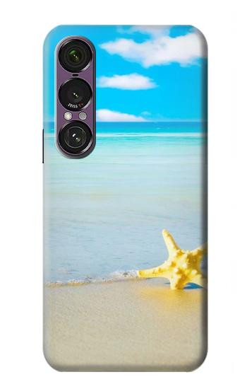 S0911 Détendez-vous à la plage Etui Coque Housse pour Sony Xperia 1 VII