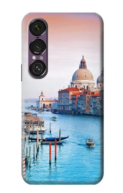 S0982 Beauté de Venise Italie Etui Coque Housse pour Sony Xperia 1 VII