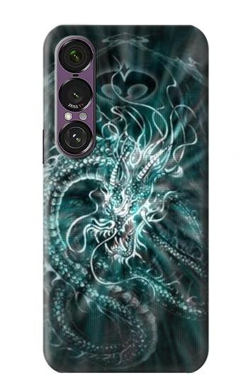 S1006 Numérique dragon chinois Etui Coque Housse pour Sony Xperia 1 VII
