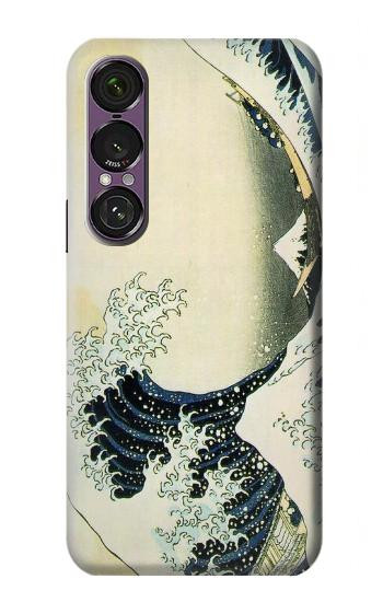 S1040 Hokusai La grande vague de Kanagawa Etui Coque Housse pour Sony Xperia 1 VII