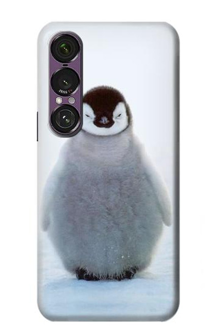 S1075 manchot Etui Coque Housse pour Sony Xperia 1 VII