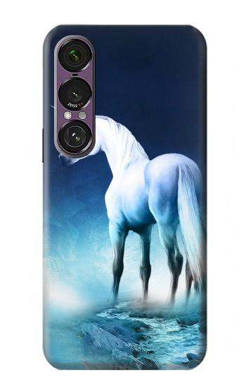 S1130 licorne Cheval Etui Coque Housse pour Sony Xperia 1 VII